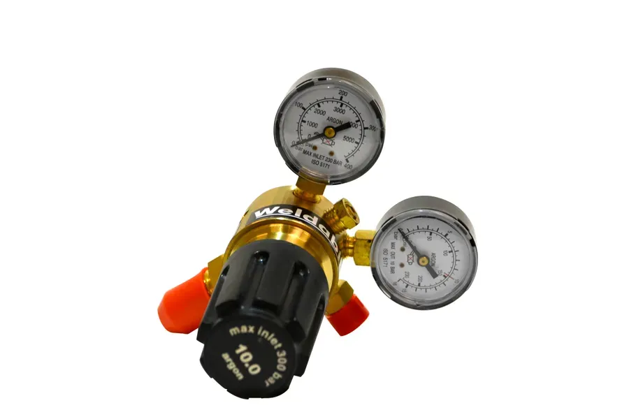 Single-Stage Two-Gauge Regulator, BS EN ISO 2503 — 10 Bar