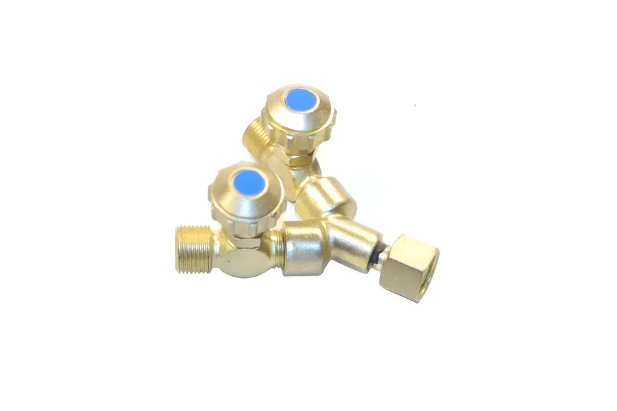 Twin-Outlet Valve RH — 3/8" BSP, with FBA