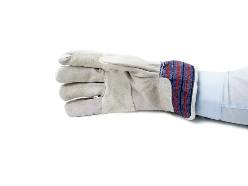 Canadian Rigger Gloves — Chrome Leather, CE Approved — image 2