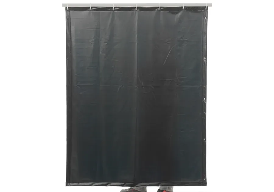 Cepro Welding Curtain, Dark Green — 280x140cm