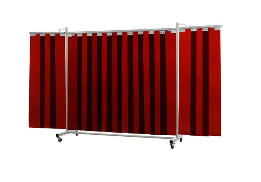 Robusto Triptych Screen w/ Strips — Bronze, Standard