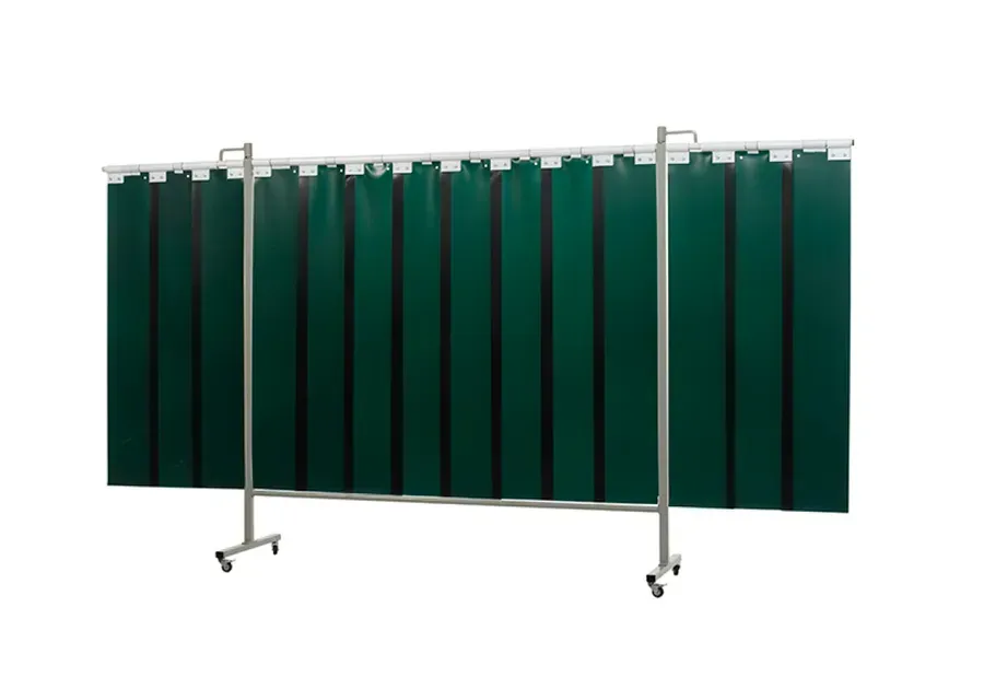 Cepro Omnium Triptych Welding Screen (With Strip) — Green Transparent