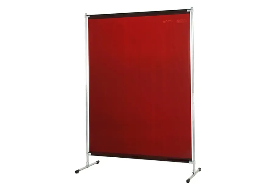 Cepro Gazelle Welding Screen (With Curtain) — Bronze Transparent