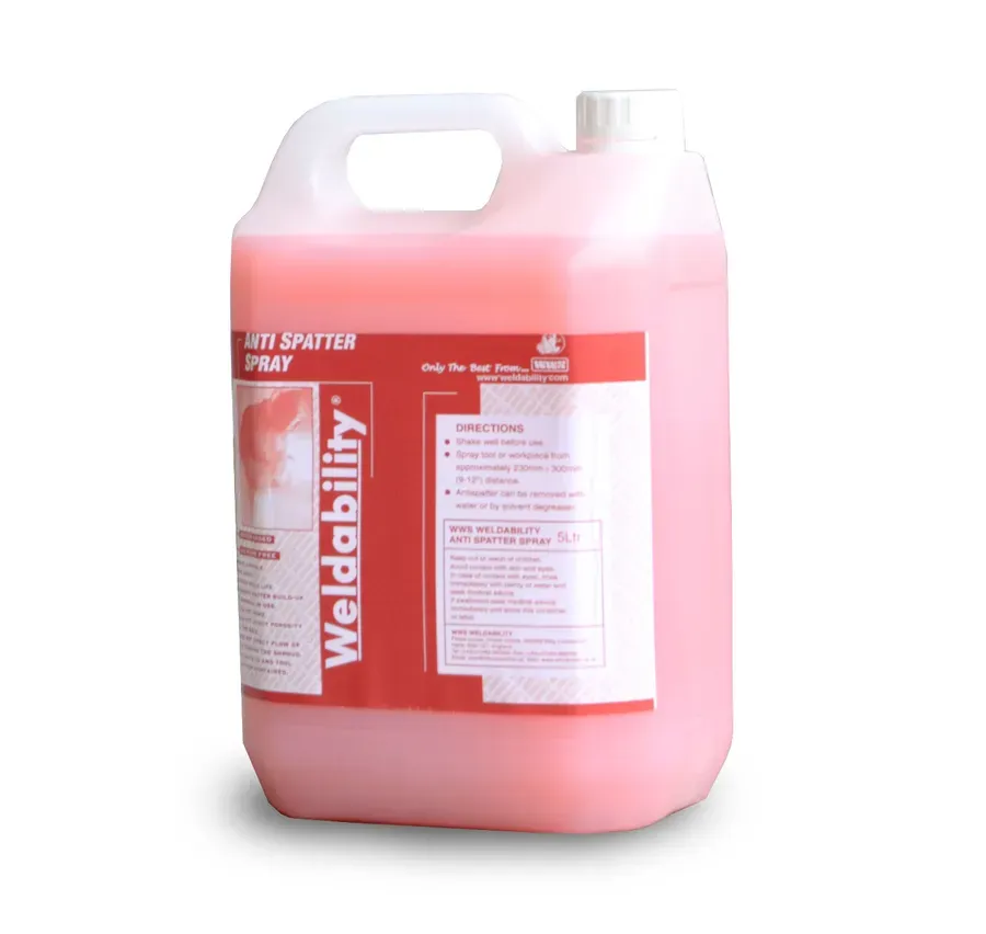 Anti-Spatter Spray, Water-Based — 5Ltr
