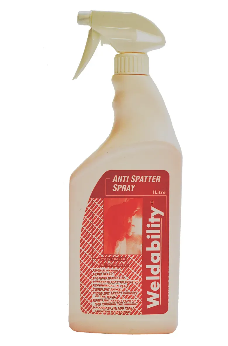 Anti-Spatter Spray Range, Water-Based