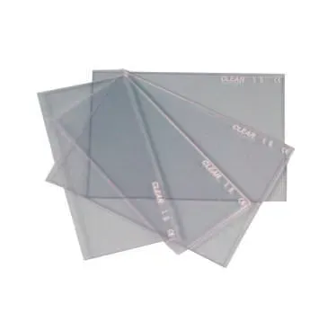 EN166 Polycarbonate Cover Lens — 108x50mm