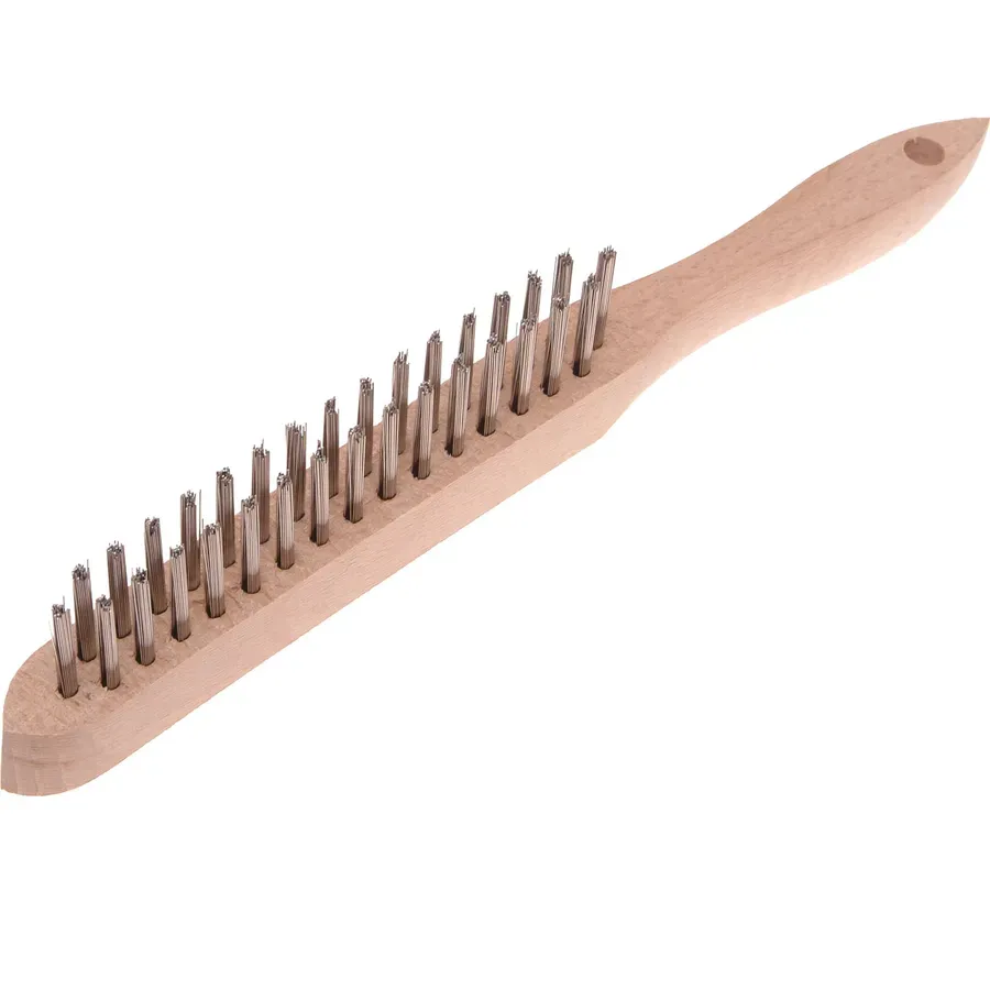 4 Row - Standard Duty Stainless Steel Wire Brush