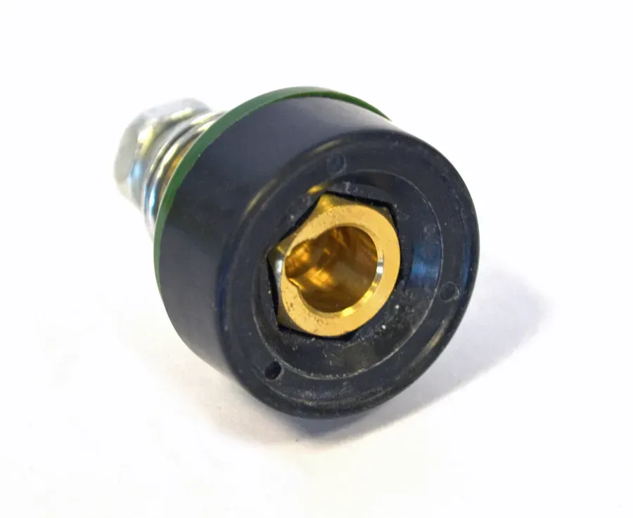 DIN Panel-Mount Female Cable Connector