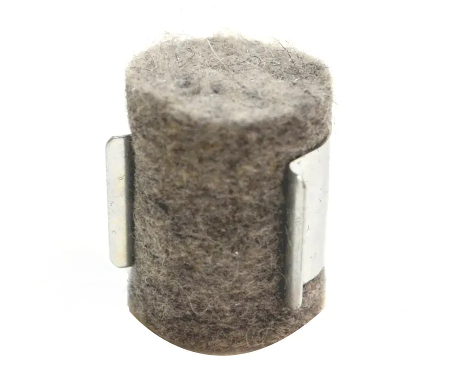 Black MIG Wire Cleaning Pad — Mild Steel