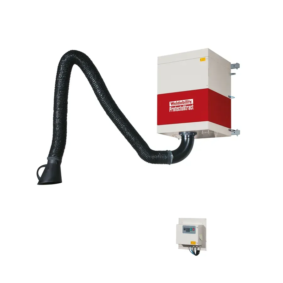 ProtectoXtract Wall Twin-Arm Extraction Range