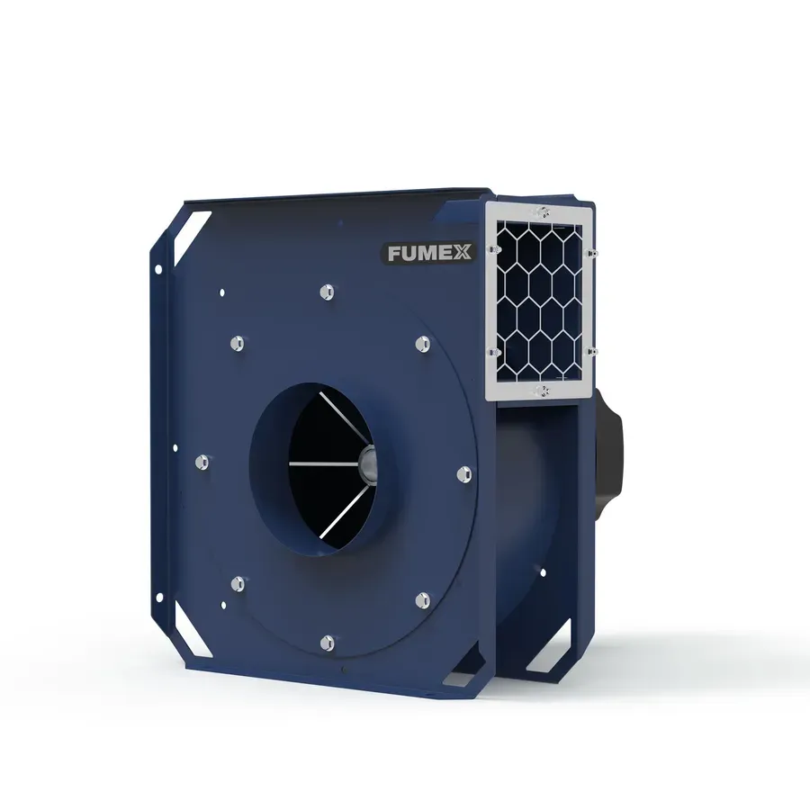 Flat Bladed Radial Fan — Larger Applications