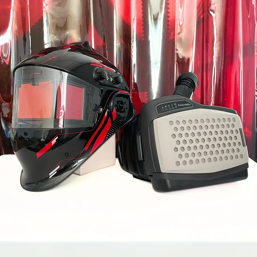 SIF PAPR 180 Panoramic Welding Helmet — Respiratory Protection