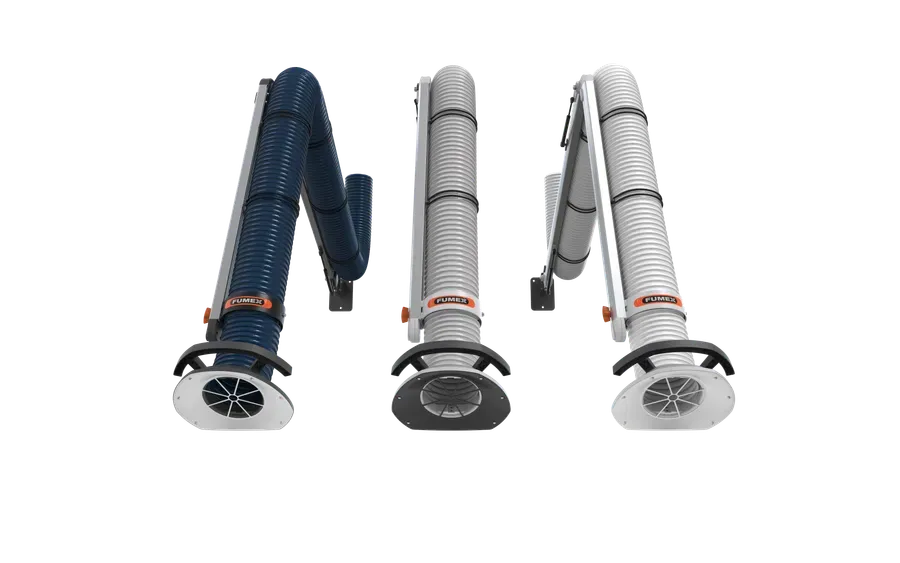 Fumex PR Chemical Resistant Extraction Arm Range