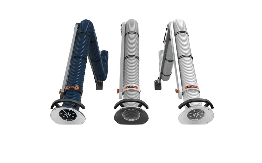 Fumex PR White Extraction Arm Range