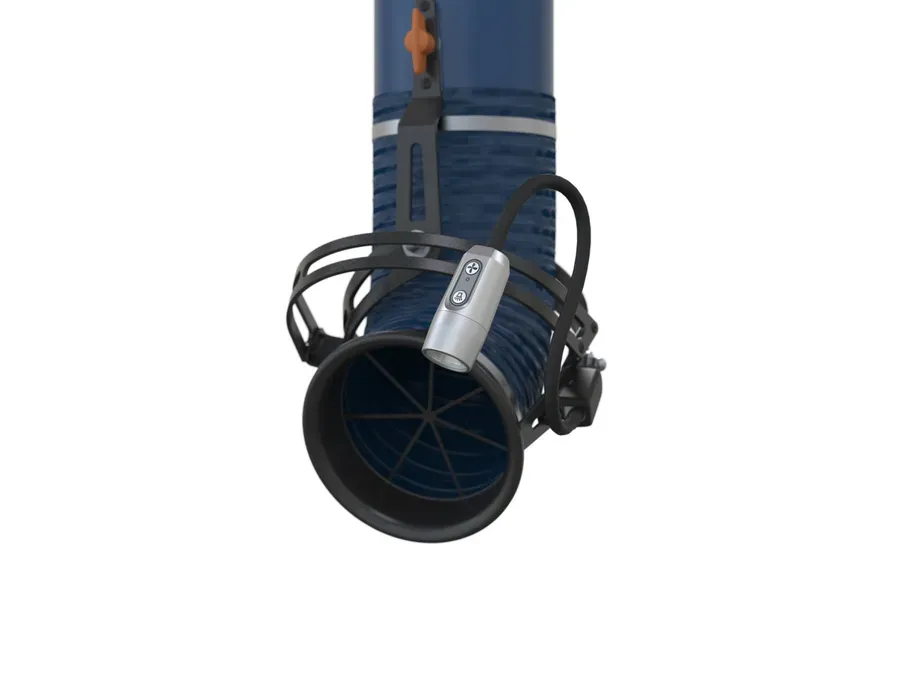 Fumex Work lighting (LED). Dimmable with adjustable positioning. Built-in push button