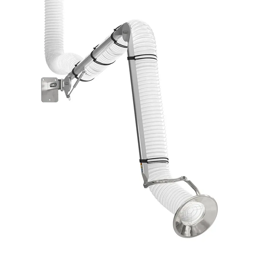 Fumex Stainless Steel Extraction Arm Range — 100-200mm