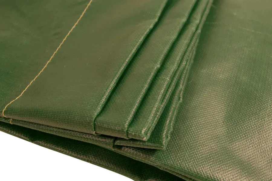 Green Canvas Welding Curtain, BS 5438 — 6x6ft — image 3
