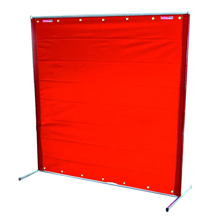 Hi-Vis Amber PVC Welding Curtains, ISO 25980 — Multiple Sizes — image 3