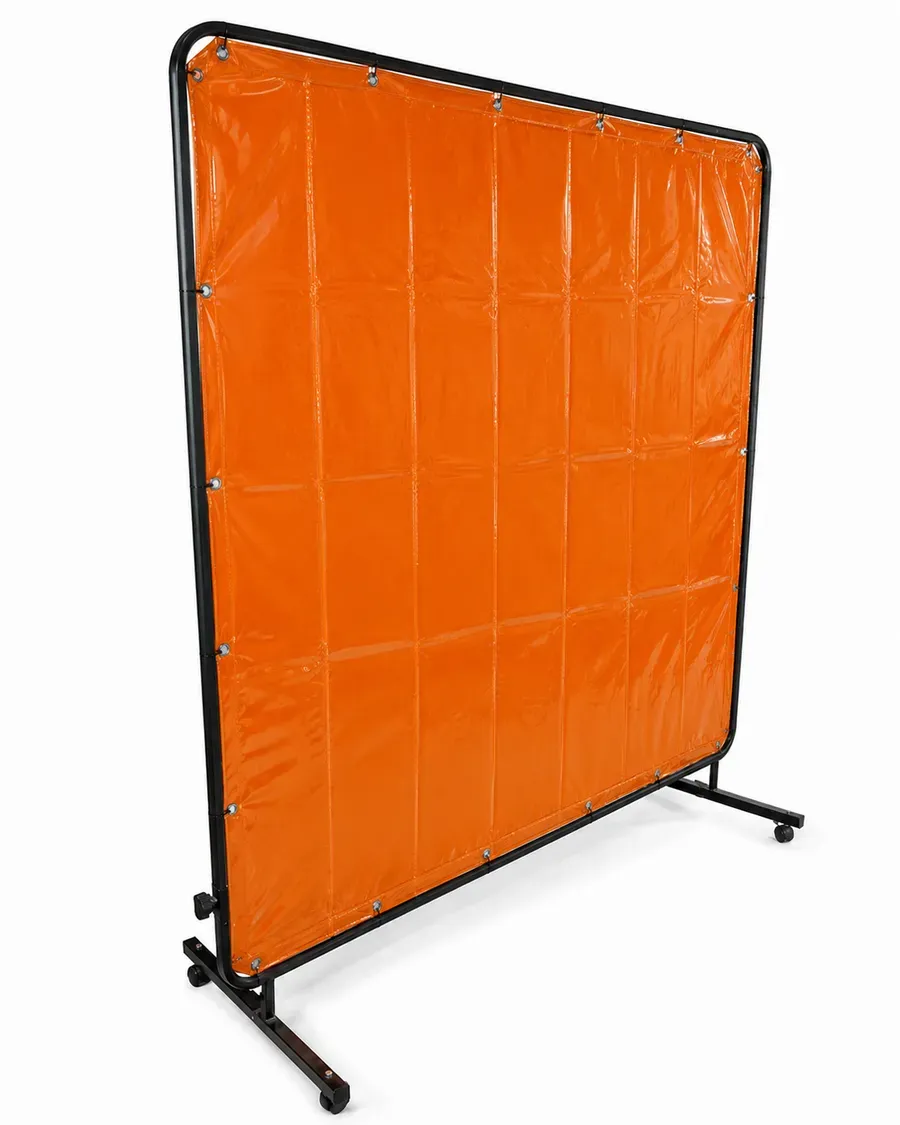 PVC Orange Curtain 1.74M X 1.74M