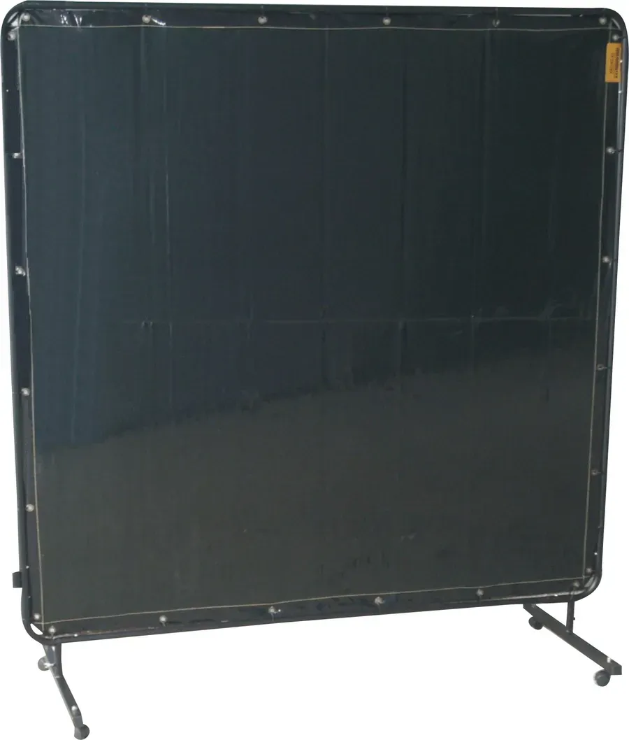 Portable Welding Screen, Lo-Vis Green — 1.8m x 1.8m