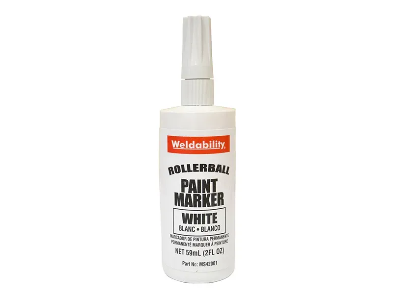 Paint Bottle Marker — White