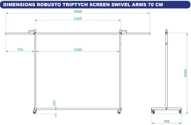Cepro Temporary Laser Welding Screen — Triptych — image 2