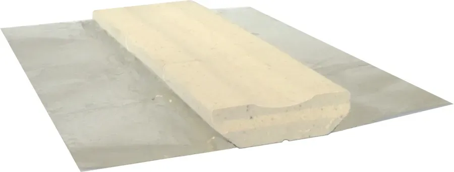 Ceramic Backing Tape — Rounded Groove, 12mm