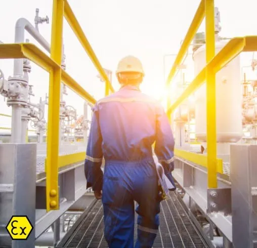 ATEX & explosive: extraction in use