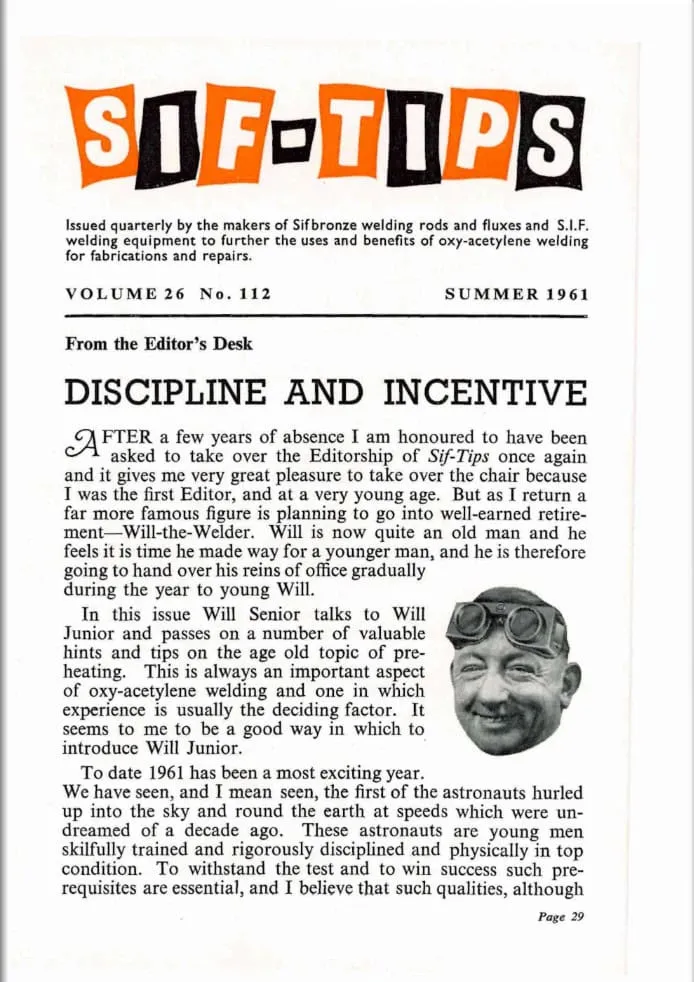SIF Tips 1961 cover