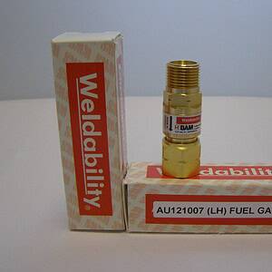 On Torch Flashback Arrestor Left Hand 3/8 Acetylene