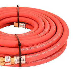 Fitted Propane Hose 3/8", 1/4"