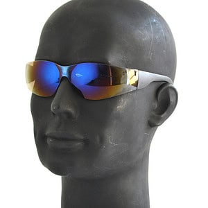 Mustang Safety Spec Blue Mirror