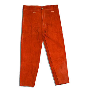 Heat Resistant Leather Trouser Kevlar Thread, M-XL