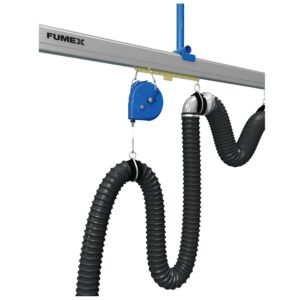 AFS Exhaust Fume Rail for Worksites with Moving Vehicles