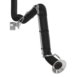 External Mounted Hose Extraction Arm - Atex Rated Chemical Resistant (Stainless Steel)