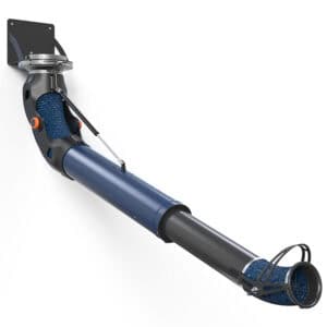 Tubed Hose Extraction Arm, Telescopic Arm (L=2000mm, D=125mm)